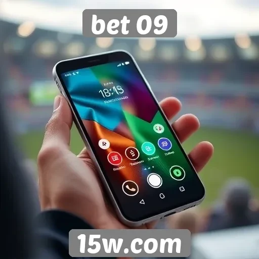 Desempenho em dispositivos móveis do bet 09