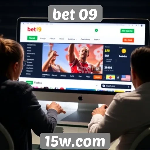 Navegação e usabilidade do site bet 09