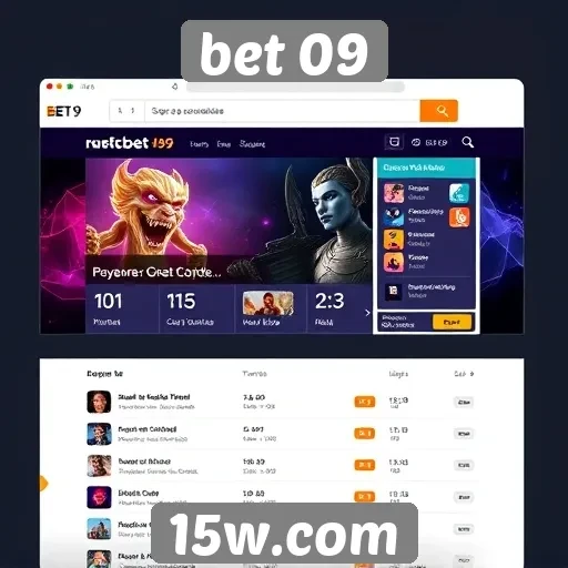 Interface e experiência do usuário no bet 09